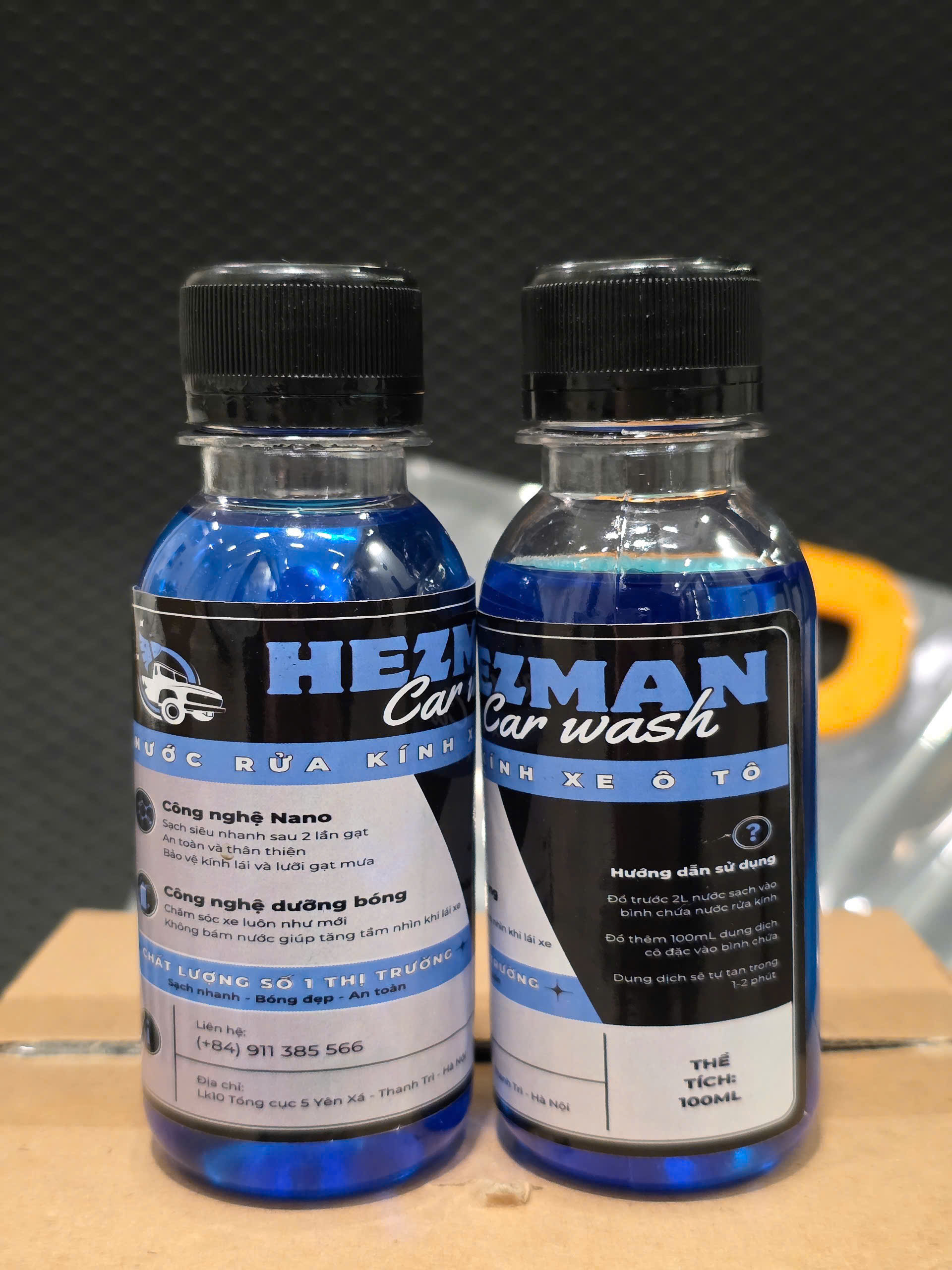 Nước rửa kính xe ô tô 100ml