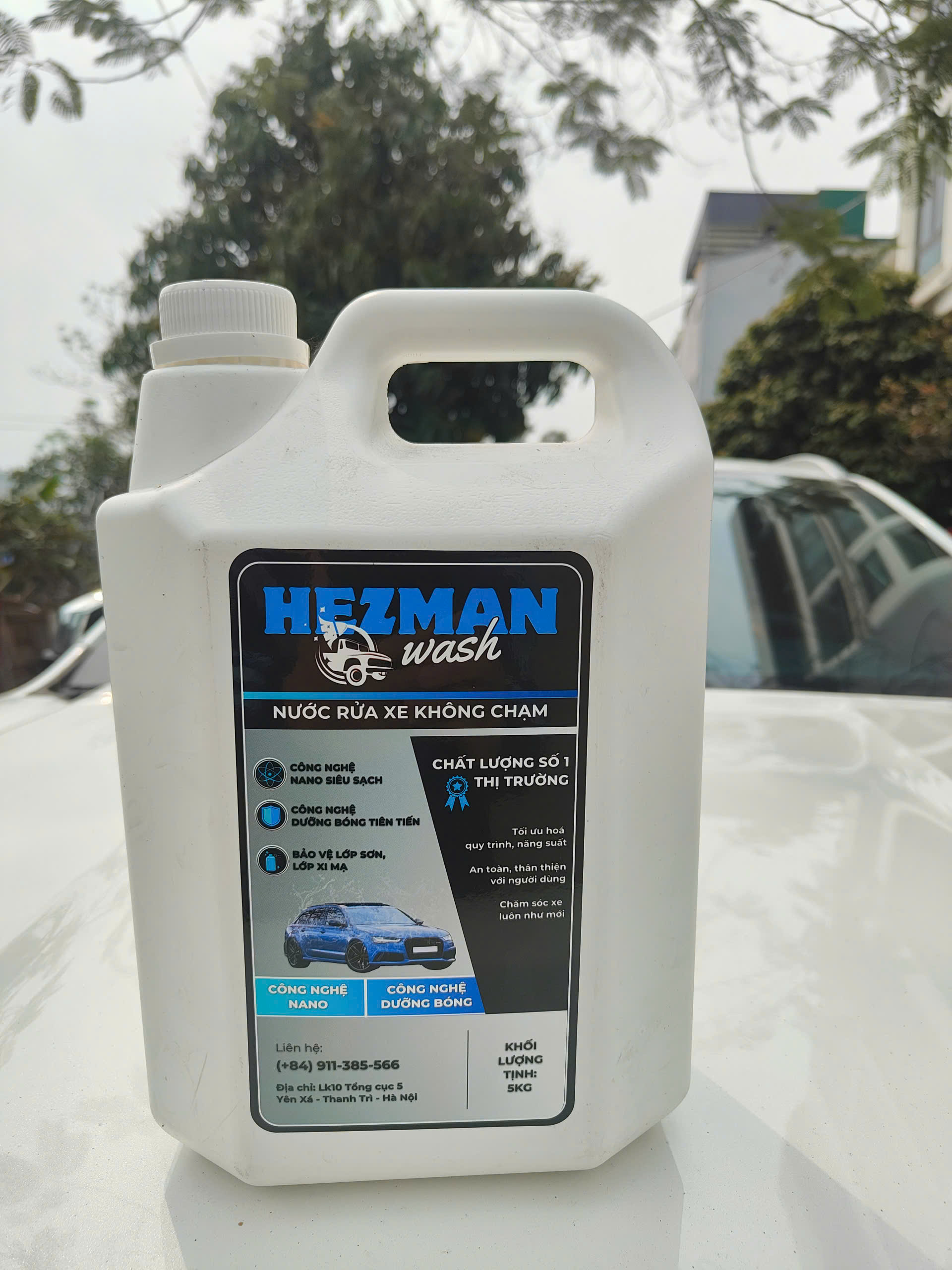 Nước rửa xe không chạm 5L